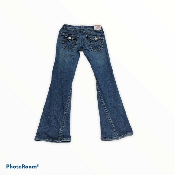 True Religion Womens Jeans 27 Short Inseam Thick S - Picture 1 of 11